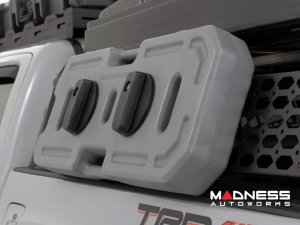 Fluid Container - Flat - Mountable - Rough Country - Gray - 20L